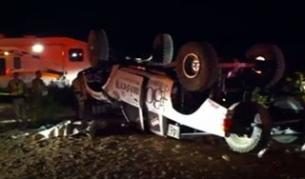 Камион се забил в тълпа зрители след приземяване при скок