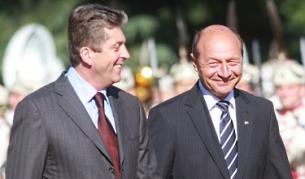 Траян Бъсеску и Георги Първанов