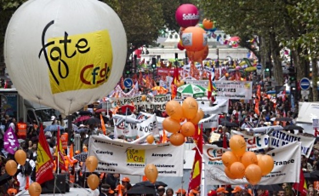 Франция: Между 1 и 2,9 млн. души на протест срещу пенсионната реформа