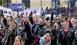 Протест срещу забраната на самонастаняването