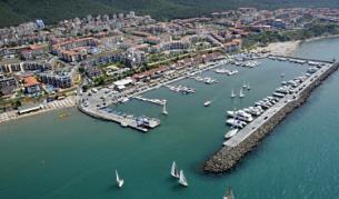 Яхтеното пристанище на комлекс "Марина Диневи"