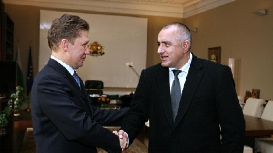 България подписа с "Газпром"
