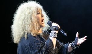 Алла Пугачова по време на концерта й в София, март 2010 г.