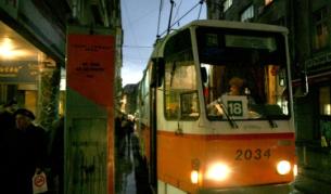 Градският транспорт в новогодишната нощ