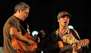 Ману Чао на концерт, посветен на Че Гевара