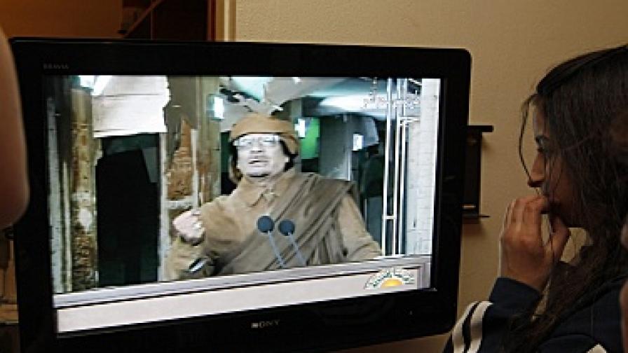 Кадафи: Ще умра в Либия като мъченик