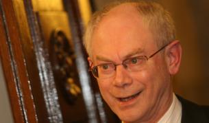 Председателят на Европейския съвет Херман Ван Ромпой