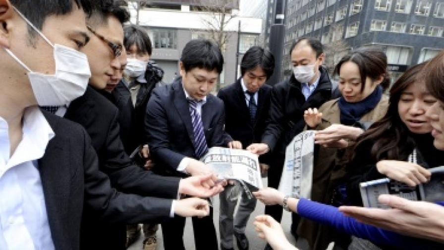 Япония: Радиацията в района на централата спада