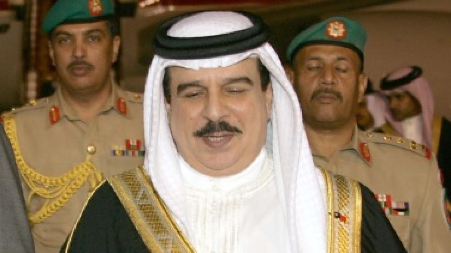 Кралят на Бахрейн Хамад бин Иса ал Халифа
