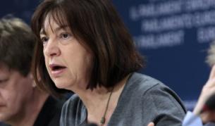 Съпредседателката на групата на "Зелените" в Европейския парламент Ребека Хармс