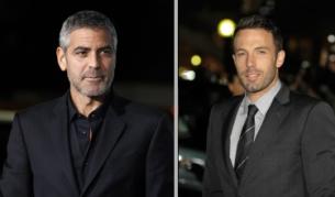 Джордж Клуни (вляво) и Бен Афлек (вдясно)