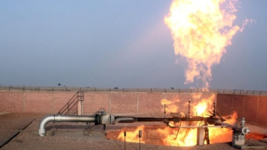 Взривеният газопровод