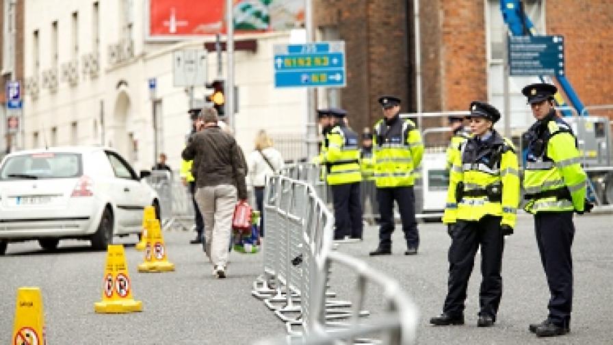 В Дъблин и цяла Ирландия са взети безпрецедентни мерки за сигурност