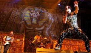 Айрън Мейдън, които бяха сред хедлайнерите на фестивала