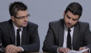 Телевизионните водещи и продуценти Иван и Андрей