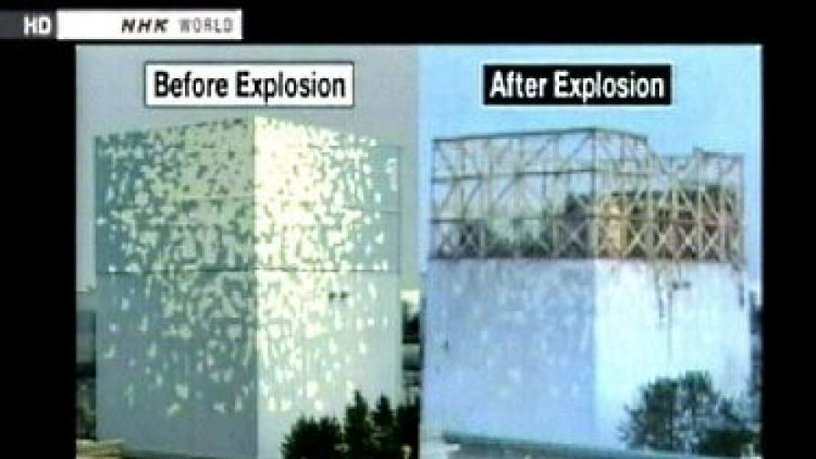 АЕЦ "Фукушима" преди и след земетресението от 11 март