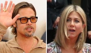 Брад Пит и Дженифър Анистън