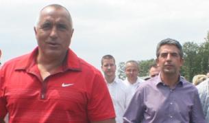 Премиерът Бойко Борисов и регионалният министър Росен Плевнелиев