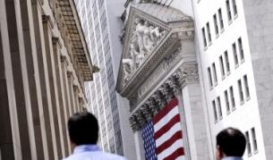 Сградата на Нюйоркската фондова борса на Уолстрийт