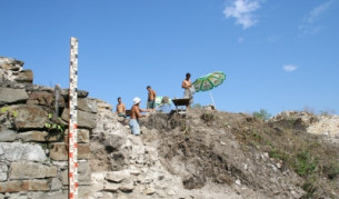 Разкопките на хълма Трапезица във Велико Търново