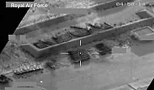 Кадри, заснети от британските военни по време на мисията на НАТО