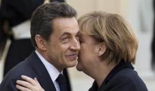 Никола Саркози и Ангела Меркел