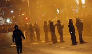 Над 30 ранени при протестите в Румъния