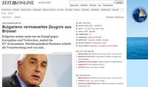 Остър коментар на "Ди Цайт" за България