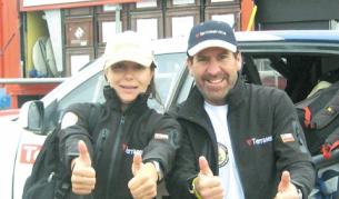 Анна и Раул - снимка от личен архив, поместена във в. "Марица"