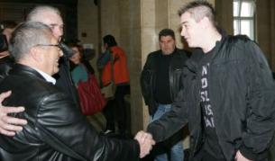 Киро Киров (л) и Румен Гунински (д) в съда