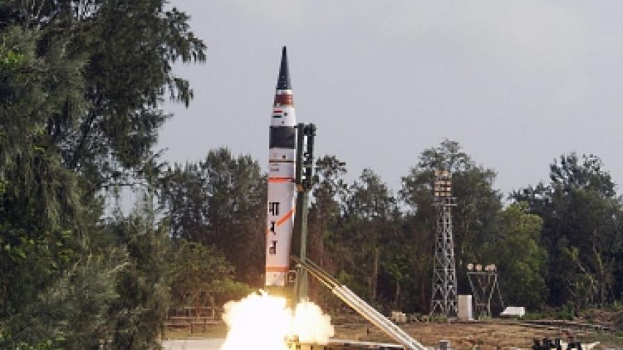 Индия тества междуконтинентална балистична ракета