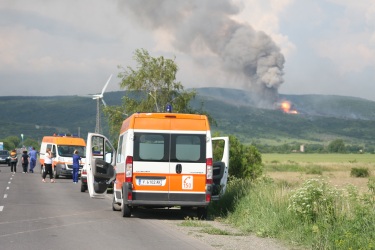 Взрив в склад край Петолъчката, има ранени