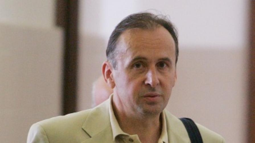 Валентин Димитров в съда