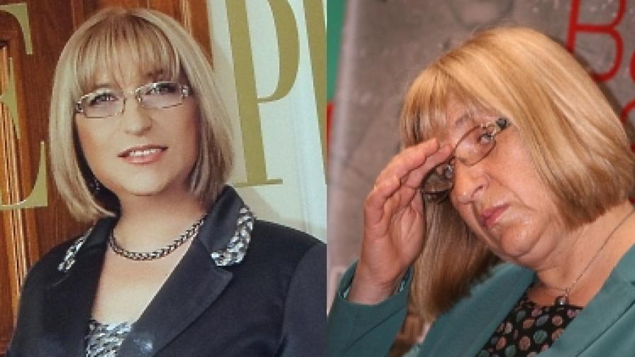 И Цачева не се познала на корицата на сп. "Мери"