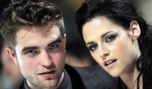 Звездите от вампирската сага "Здрач" Робърт Патинсън и Кристен Стюарт