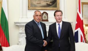 Министър-председателят Бойко Борисов е на двудневно работно посещение в Обединеното кралство Великобритания и Северна Ирландия. Днес той се среща с британския министър-председател Дейвид Камерън