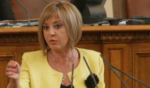 Мая Манолова в парламента