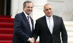 Андонис Самарас /л/ и Бойко Борисов