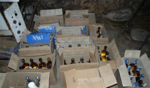 В Турция хващат 10 хиляди бутилки менте алкохол от България