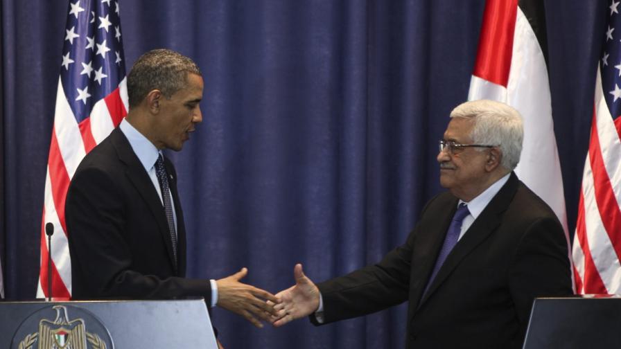 И Обама, и Абас призоваха за създаване на палестинска държава