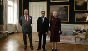 Президентът Росен Плевнелиев се срещна с кралицата на Дания Маргрете Втора