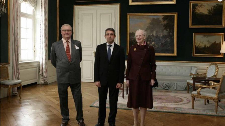 Президентът Росен Плевнелиев се срещна с кралицата на Дания Маргрете Втора