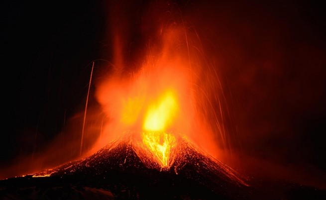Вулканът Етна