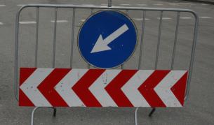 Пропадна пътното платно на софийската ул. "Веслец"