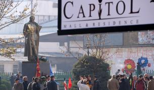 Мистериозна статуя на Тито се появи в Скопие