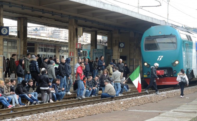Протести и в Италия
